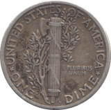 1939 SILVER DIME USA - WORLD COINS - Cambridgeshire Coins
