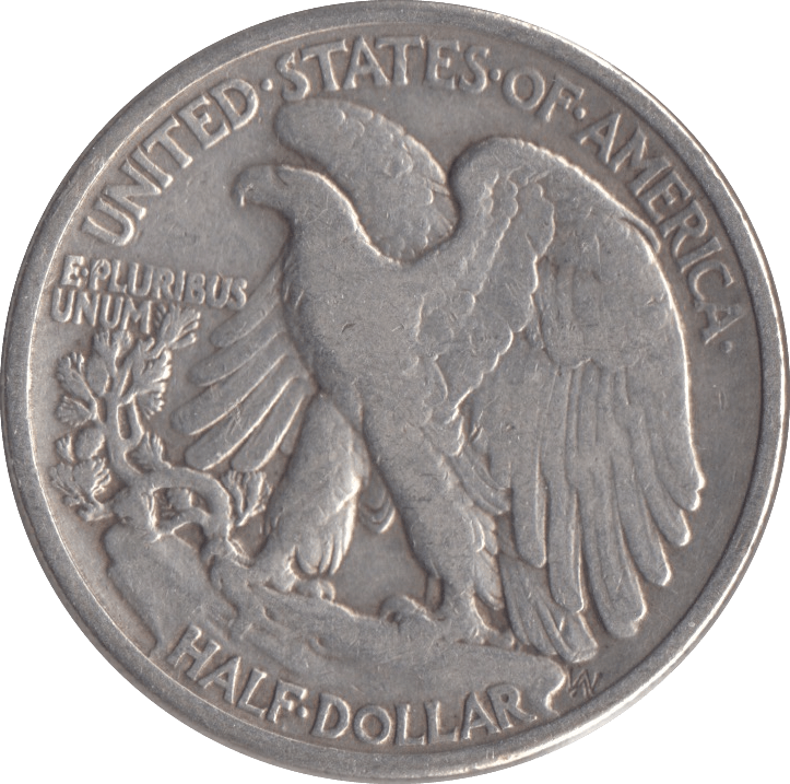 1939 SILVER HALF DOLLAR USA - SILVER WORLD COINS - Cambridgeshire Coins
