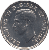 1939 SILVER ONE DOLLAR CANADA - SILVER WORLD COINS - Cambridgeshire Coins
