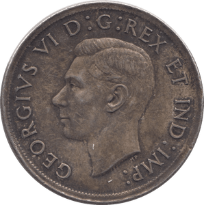 1939 SILVER ONE DOLLAR CANADA - SILVER WORLD COINS - Cambridgeshire Coins