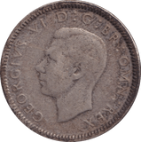 1939 SIXPENCE ( FINE ) - SIXPENCE - Cambridgeshire Coins