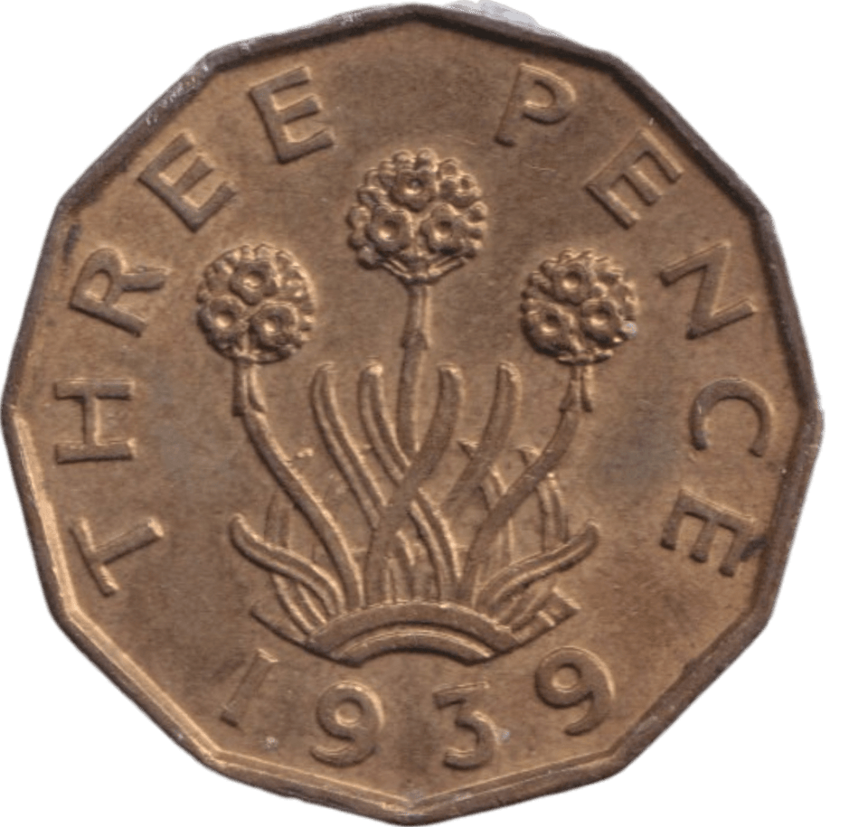 1939 THREEPENCE ( AUNC ) - THREEPENCE - Cambridgeshire Coins