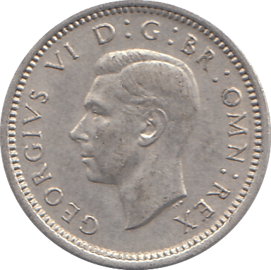 1939 THREEPENCE ( EF ) - WORLD COINS - Cambridgeshire Coins