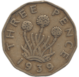1939 THREEPENCE ( GF ) - Cambridgeshire Coins