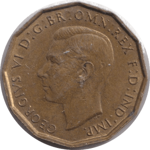 1939 THREEPENCE ( UNC ) - THREEPENCE - Cambridgeshire Coins