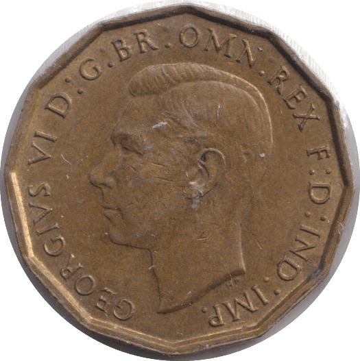1939 THREEPENCE ( UNC ) - THREEPENCE - Cambridgeshire Coins