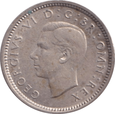 1939 THREEPENCE ( UNC ) - Threepence - Cambridgeshire Coins