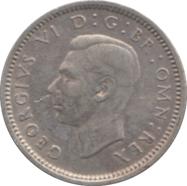 1939 THREEPENCE ( VF ) - THREEPENCE - Cambridgeshire Coins