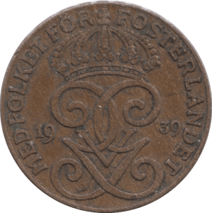 1939 TWO ORE AUSTRIA - WORLD COINS - Cambridgeshire Coins