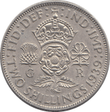 1939 TWO SHILLINGS ( AUNC ) - TWO SHILLINGS - Cambridgeshire Coins