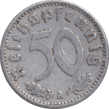 1940 50 PFENNIG GERMANY - WORLD COINS - Cambridgeshire Coins