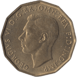 1940 BRASS THREEPENCE ( UNC ) - Threepence - Cambridgeshire Coins