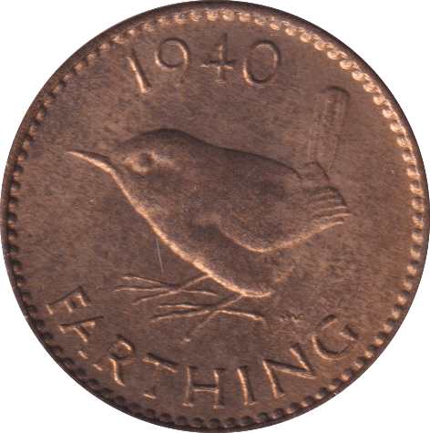 1940 FARTHING (AUNC) 2 - FARTHING - Cambridgeshire Coins