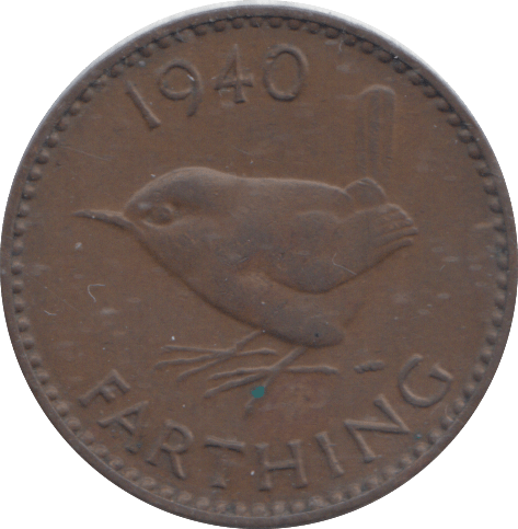 1940 FARTHING ( AUNC ) - FARTHING - Cambridgeshire Coins