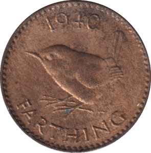 1940 FARTHING (EF) 2 - FARTHING - Cambridgeshire Coins