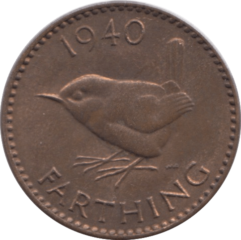1940 FARTHING ( EF ) - Farthing - Cambridgeshire Coins