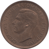 1940 FARTHING ( EF ) - Farthing - Cambridgeshire Coins