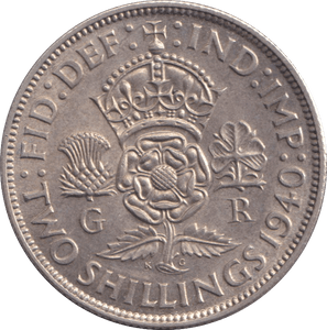 1940 FLORIN ( AUNC ) - FLORIN - Cambridgeshire Coins