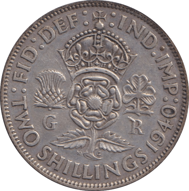 1940 FLORIN ( EF ) - FLORIN - Cambridgeshire Coins
