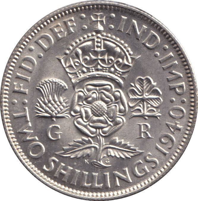 1940 FLORIN ( UNC ) - FLORIN - Cambridgeshire Coins