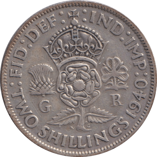 1940 FLORIN ( VF ) - FLORIN - Cambridgeshire Coins