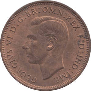 1940 HALF PENNY ( UNC ) - HALFPENNY - Cambridgeshire Coins