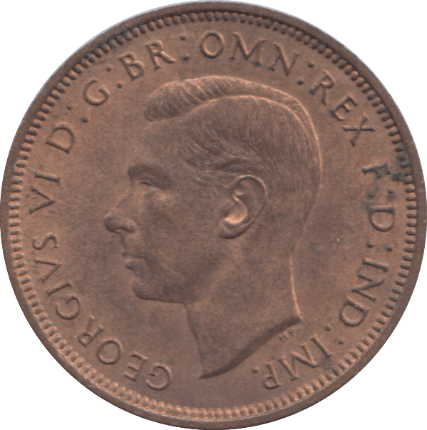 1940 HALF PENNY ( UNC ) - HALFPENNY - Cambridgeshire Coins