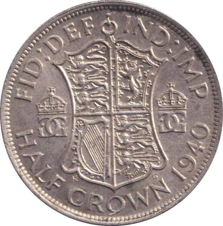 1940 HALFCROWN ( AUNC ) - HALFCROWN - Cambridgeshire Coins