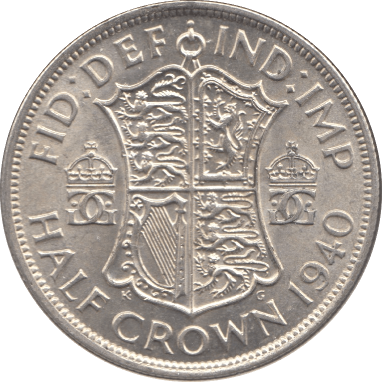 1940 HALFCROWN ( AUNC ) - Halfcrown - Cambridgeshire Coins