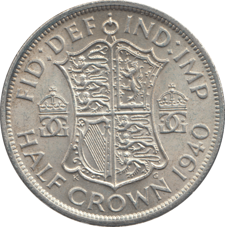 1940 HALFCROWN ( AUNC ) - HALFCROWN - Cambridgeshire Coins