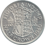 1940 HALFCROWN ( AUNC ) - HALFCROWN - Cambridgeshire Coins