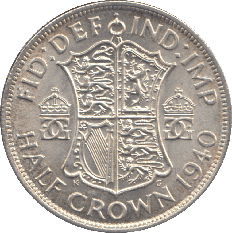 1940 HALFCROWN ( AUNC ) - HALFCROWN - Cambridgeshire Coins