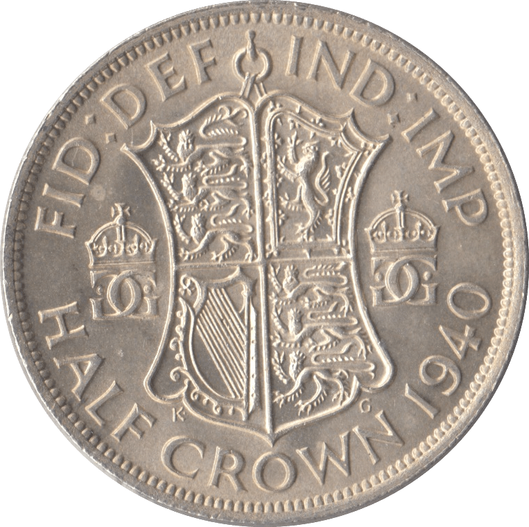 1940 HALFCROWN ( BU ) - HALFCROWN - Cambridgeshire Coins