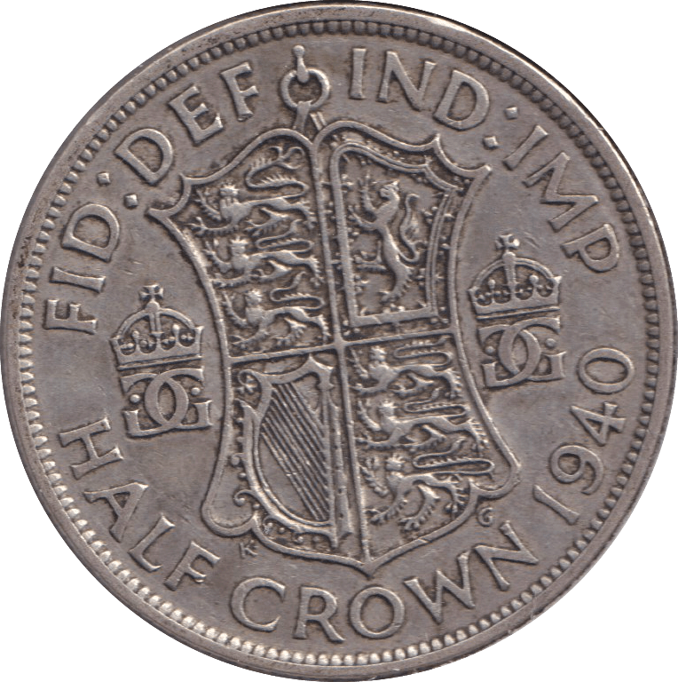 1940 HALFCROWN ( VF ) - HALFCROWN - Cambridgeshire Coins