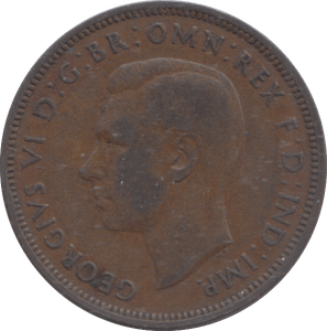 1940 HALFPENNY ( VF ) - HALFPENNY - Cambridgeshire Coins