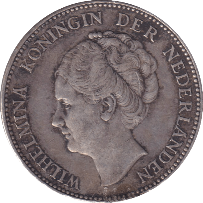1940 NETHERLAND ONE GULDEN - WORLD COINS - Cambridgeshire Coins