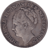 1940 NETHERLAND ONE GULDEN - WORLD COINS - Cambridgeshire Coins