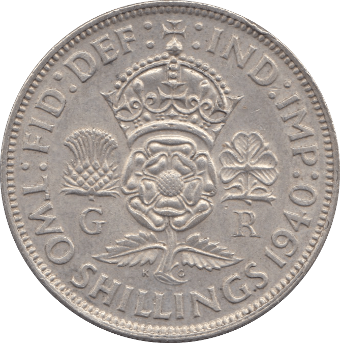 1940 ONE FLORIN ( EF ) - PENNY - Cambridgeshire Coins