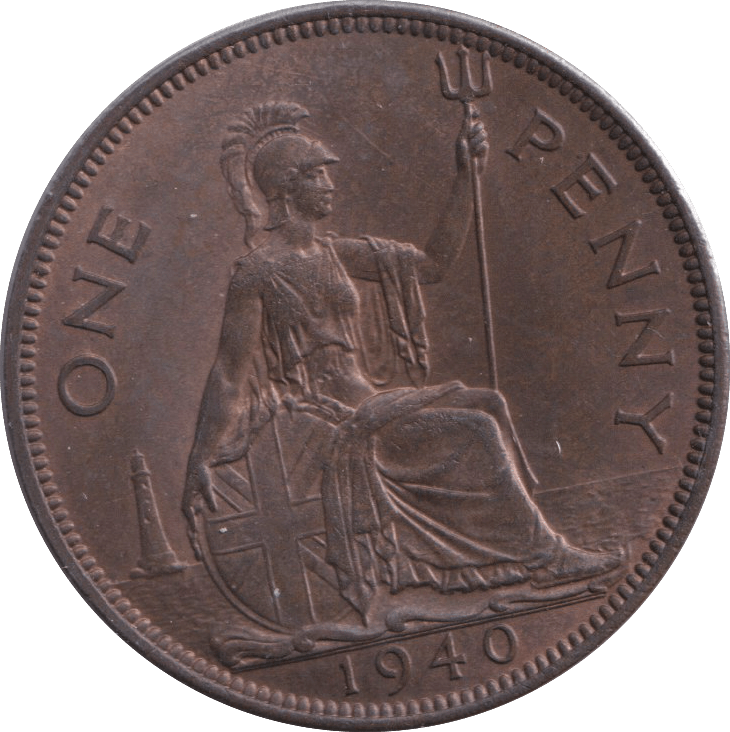 1940 PENNY ( AUNC ) 1 - PENNY - Cambridgeshire Coins