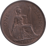 1940 PENNY ( AUNC ) 1 - PENNY - Cambridgeshire Coins