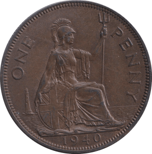 1940 PENNY ( AUNC ) 2 - PENNY - Cambridgeshire Coins