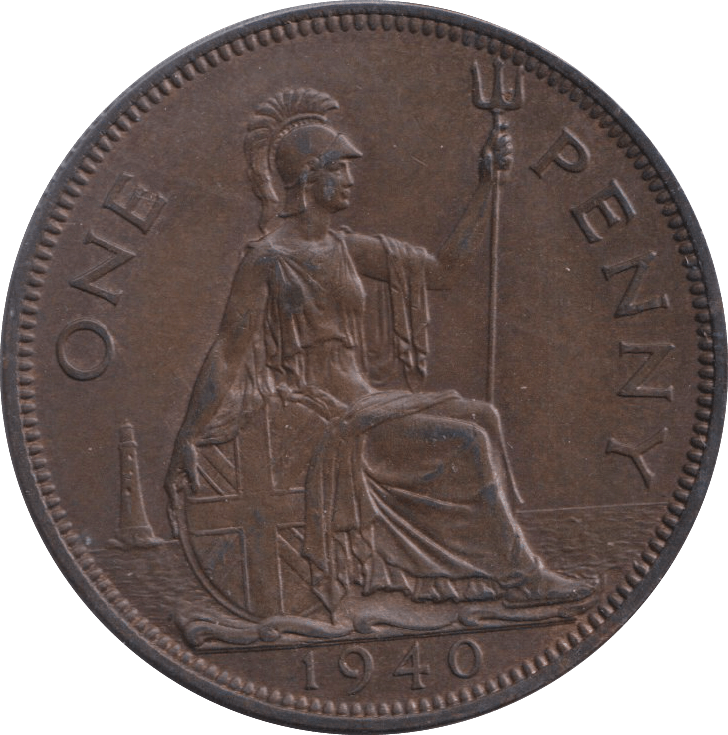 1940 PENNY ( AUNC ) 2 - PENNY - Cambridgeshire Coins