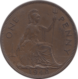 1940 PENNY BRITANNIA ( AUNC ) - PENNY - Cambridgeshire Coins