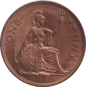1940 PENNY ( BU ) - PENNY - Cambridgeshire Coins