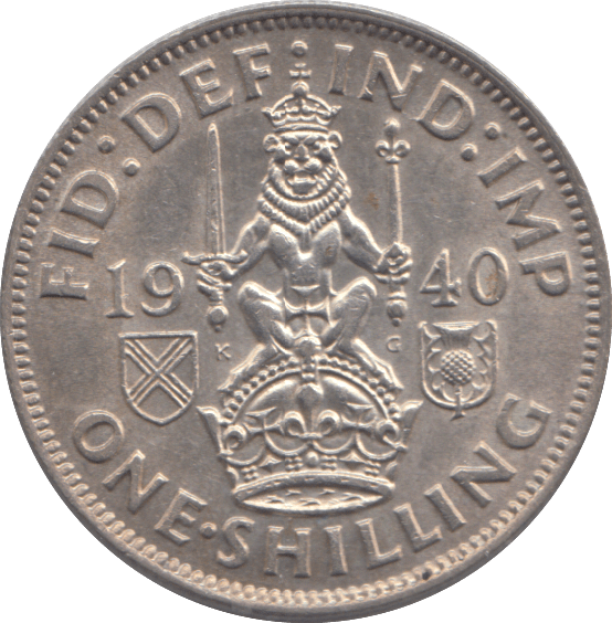 1940 SCOTTISH SHILLING ( AUNC ) - SHILLING - Cambridgeshire Coins