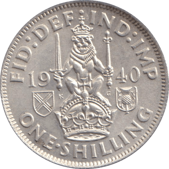1940 SHILLING ( AUNC ) SCOTTISH - SHILLING - Cambridgeshire Coins