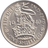 1940 SHILLING ( UNC ) - SHILLING - Cambridgeshire Coins