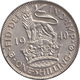 1940 SHILLING ( UNC ) - SHILLING - Cambridgeshire Coins