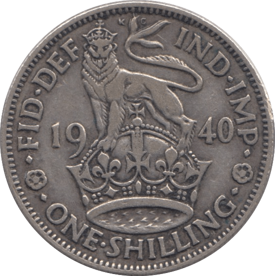1940 SHILLING ( VF ) ENGLAND - Shilling - Cambridgeshire Coins