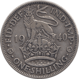1940 SHILLING ( VF ) ENGLAND - Shilling - Cambridgeshire Coins